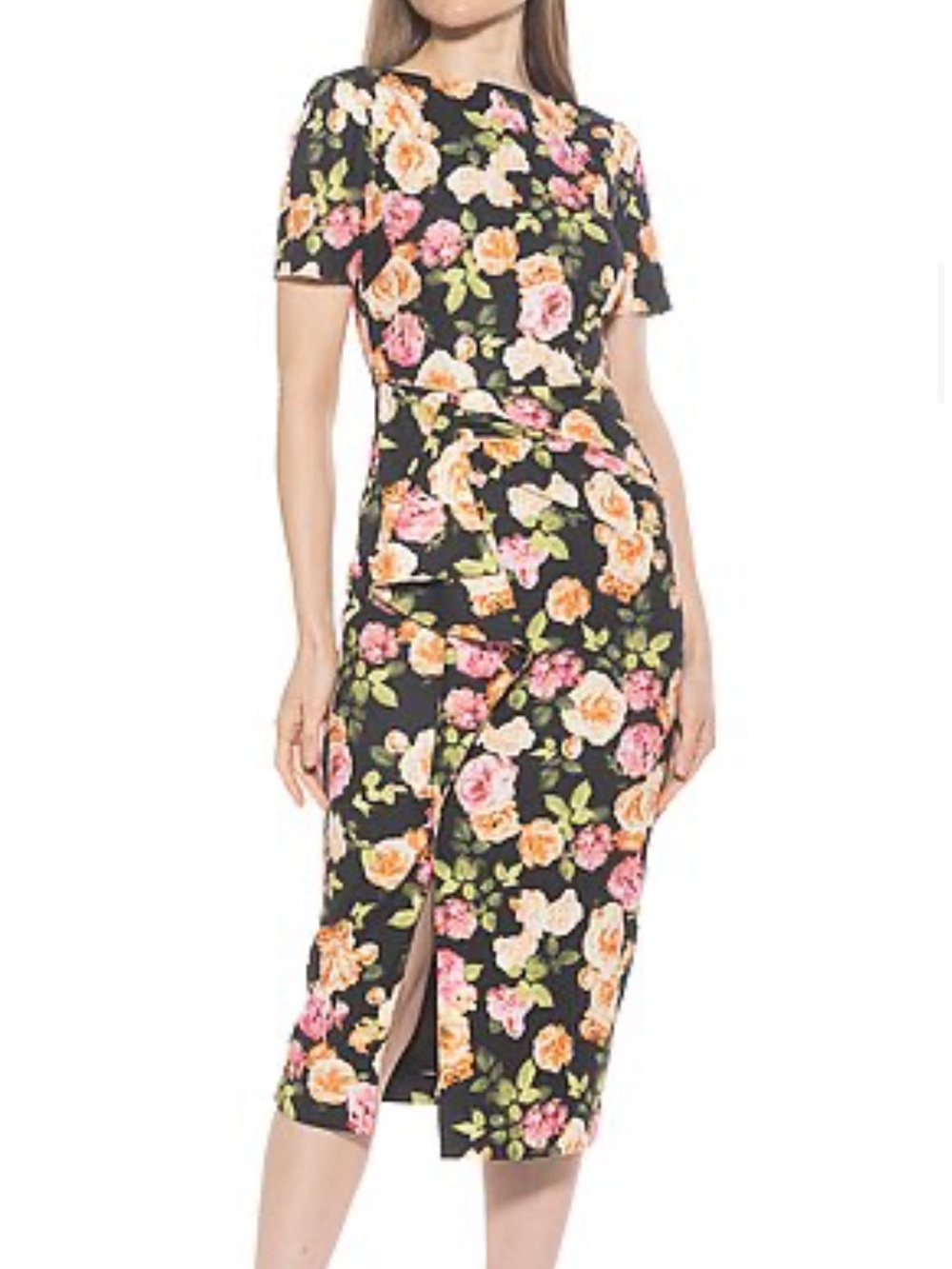 Floral midi dress